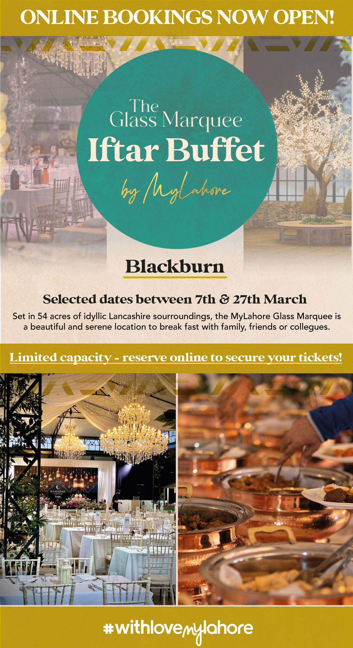 Iftar Buffet at The Glass Marquee